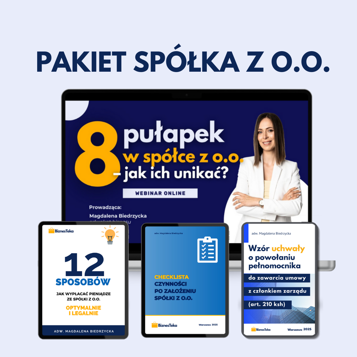 pakiet spółka z o.o. biznesteka adwokat magdalena biedrzycka