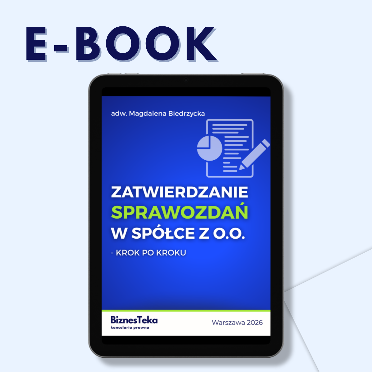 E-book: Zatwierdzanie sprawozdań w spółce z o.o.